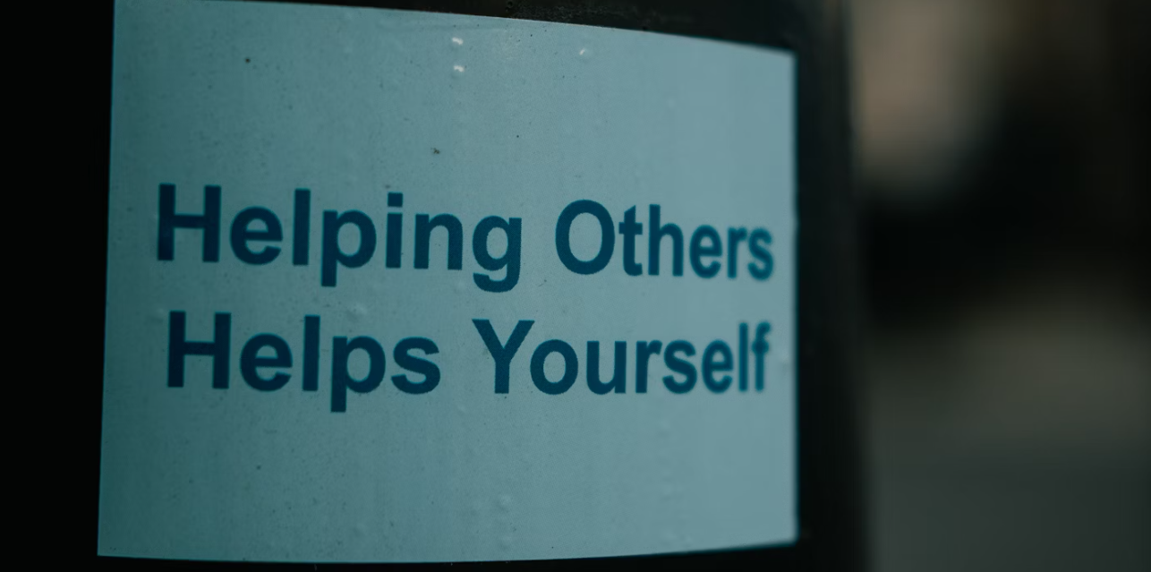 no need to have it all figured out to make a difference