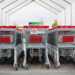 Image of shopping carts | Showing Up Isn't All About Selling