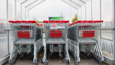 Image of shopping carts | Showing Up Isn't All About Selling
