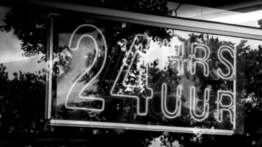 24hr signage | Attract Coaching Clients Without Being Online 24/7